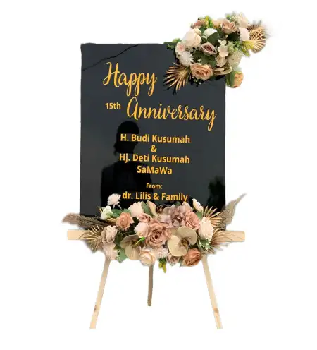 Papan Bunga Akrilik Lekobalo